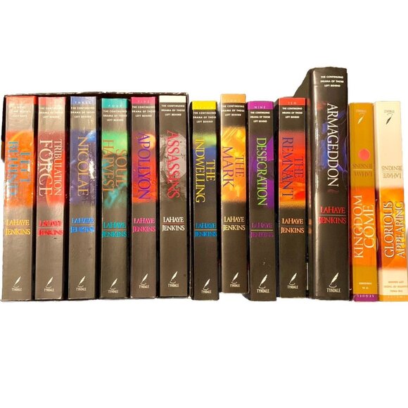 Left Behind Complete Series Set (1-13) Softcover Books by LaHaye & Jenkins VG - Picture 1 of 5